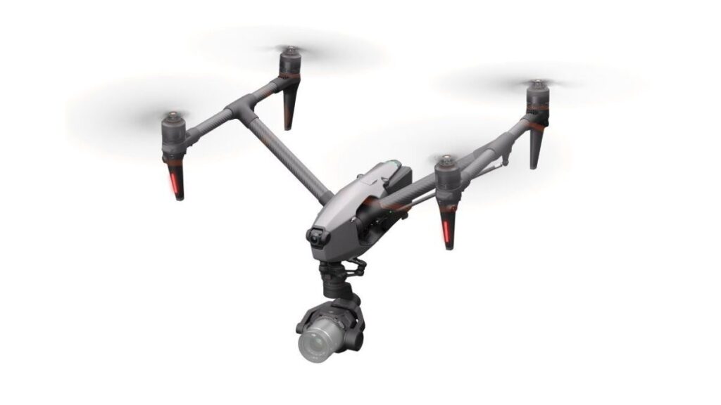 DJI Inspire 3 voor echte pro-level drone video's.
