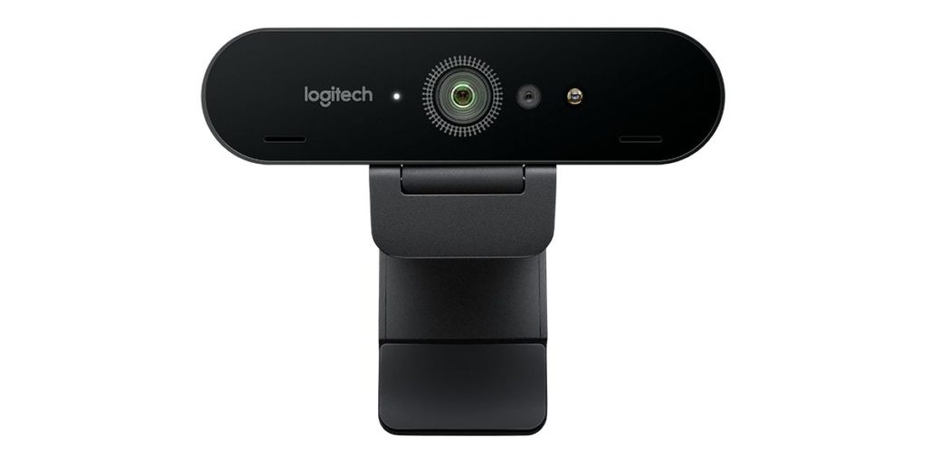 Logitech Brio 4K webcam.