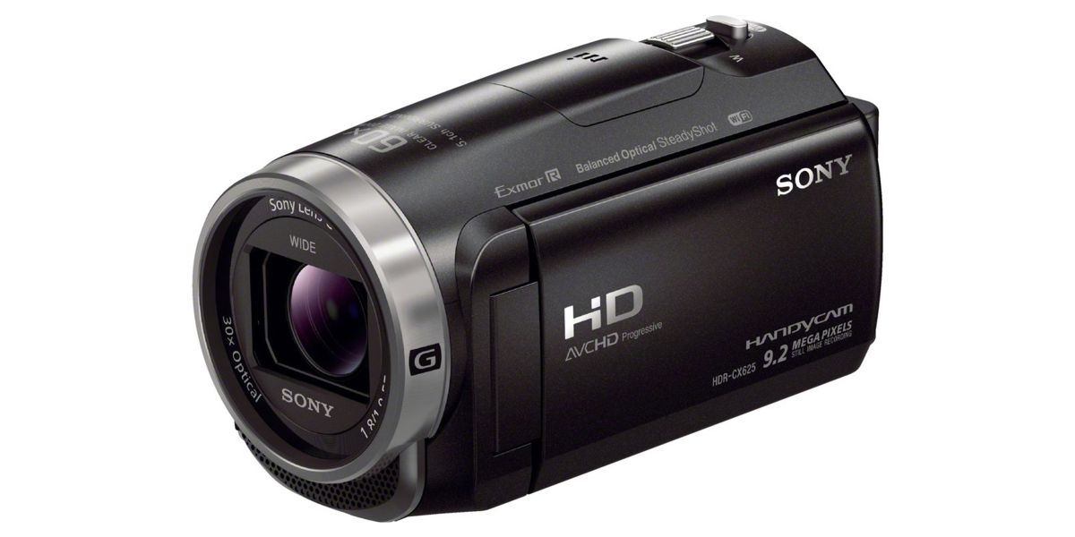 Sony HDR CX625 handycam voor live streamen.