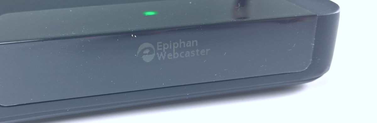 Webcaster X2 frontpanel display